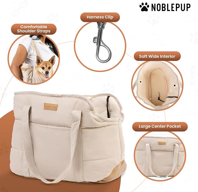 NoblePup Plush Dog Purse Carrier - Image 3