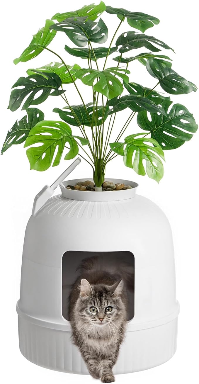 Lifewit Cat Litter Box, Hidden Enclosure Litter Tray by Lifewit