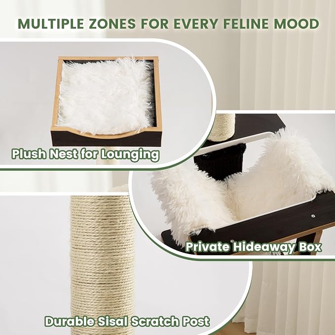 Cat Tree, 37.4-Inch Cat Tower - Image 4