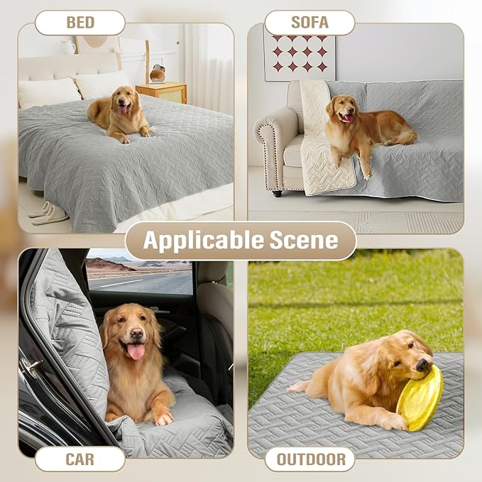 BOCTOPUG Dog Bed Cover for Pets Blankets Rug Pads for Couch Protection - Image 5