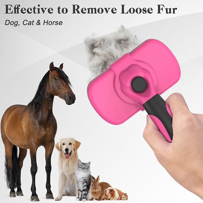 Self-Cleaning Pet Grooming Brush - Image 6