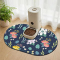 Large Absorbent Dog Mat for Food and Water 28''x17'', Easy Clean Cat Dog Water by METEOROCK