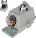 Stainless Steel Litter Box by Anywish