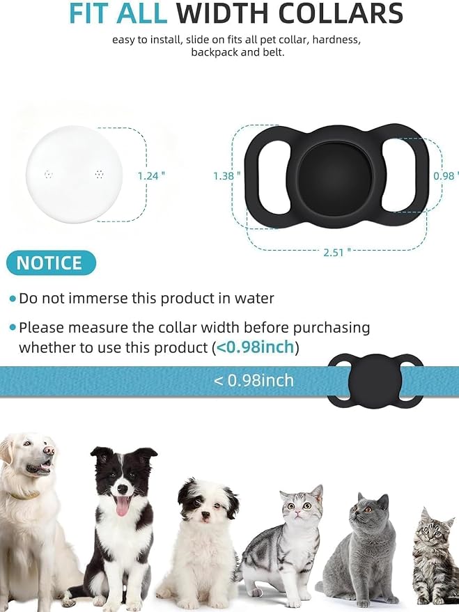 GPS Tracker for Dogs, Mini GPS Cat Tracker, Smart Pet Activity Tracker - Image 6