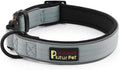 Plutus Pet Tactical Dog Collar, Reflective, Adjustable Heavy Duty Dog Collar by PLUTUSPET