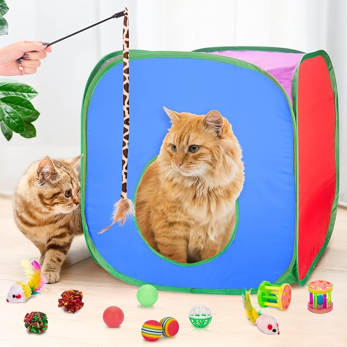 Retro Shaw Cat Toys, Interactive Kitten Toys - Image 5