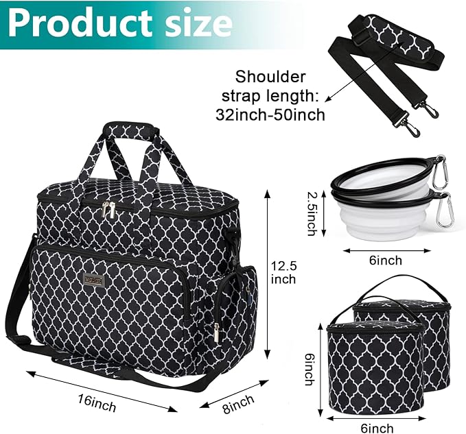 BAGLHER Dog Travel Bag, Pet Travel Bag, - Image 3