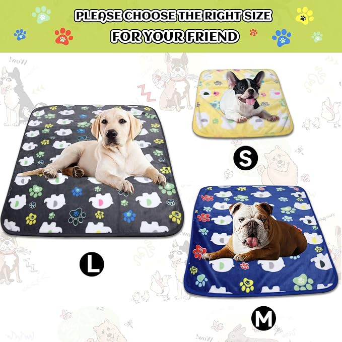 Rezutan Dog Blanket for Medium Dogs 1 Pack 3 Premium Soft Cat Puppy Blankets - Image 5