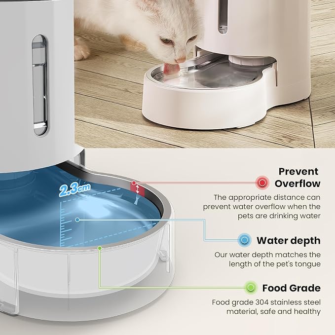 CZPET Automatic 4L/1Gal/135Oz Cat Water Dispenser - Image 4