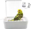 Automatic Bird Shower with Pump, Electric Bird Bath by MUYG