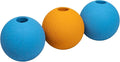 Amazon Basics Interactive Bouncy Durable Rubber Dog Toy Balls, 2.5 inch by AmazonBasics