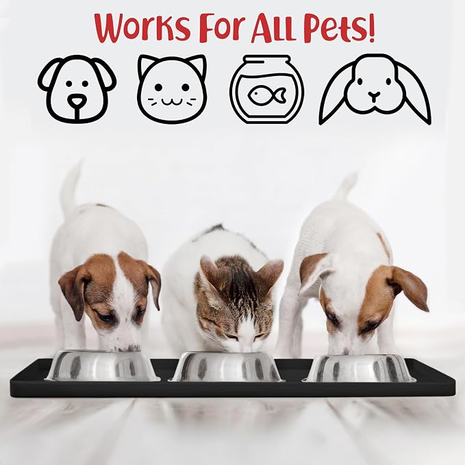 DogBuddy Dog Food Mat – Waterproof Dog Bowl Mat - Image 4