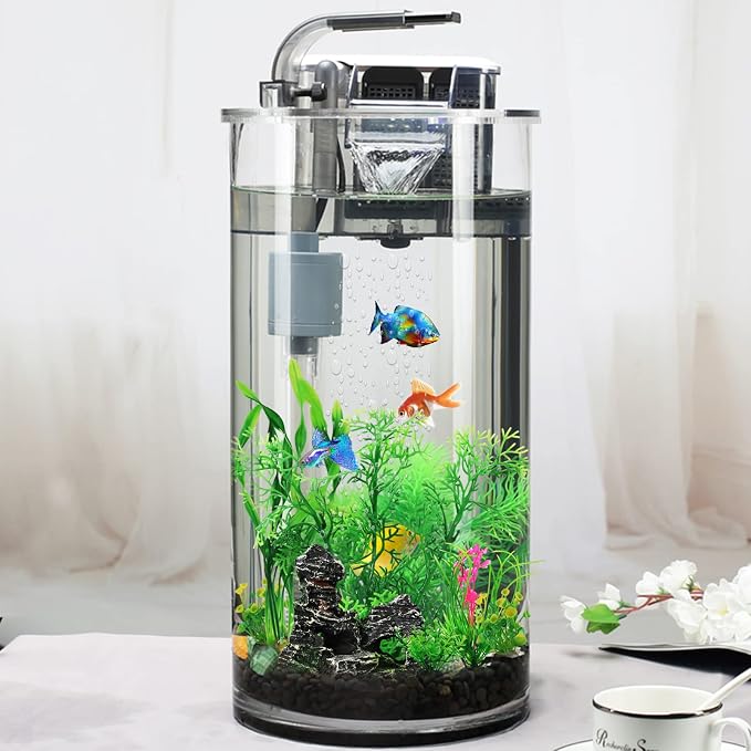 Fish Tank Accessories Aquarium Decorations Plants, Aquarium Decor Plastic Plants - Image 7
