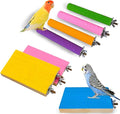 7 PCS Parrot Perch Stand Natural Wood Bird Perch Stand Platform Paw Grinding by Hamiledyi
