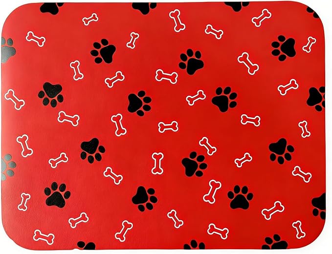 Pet Cat Dog Food Mat Non Slip Mat by EP+Jeans