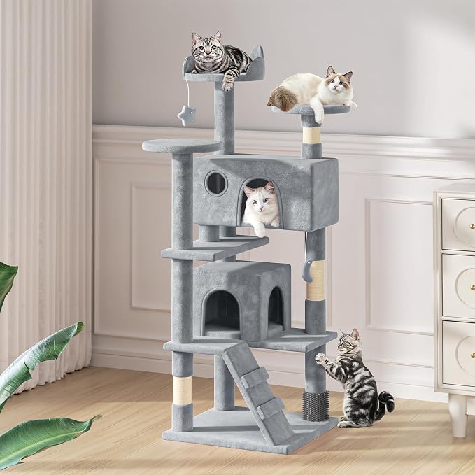 MoNiBloom 54 Inch Cat Tree Tower - Image 3
