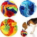 Droutti 3 Pcs Snuffle Ball for Dogs Stress Relief Interactive Dog Snuffle Ball by Droutti