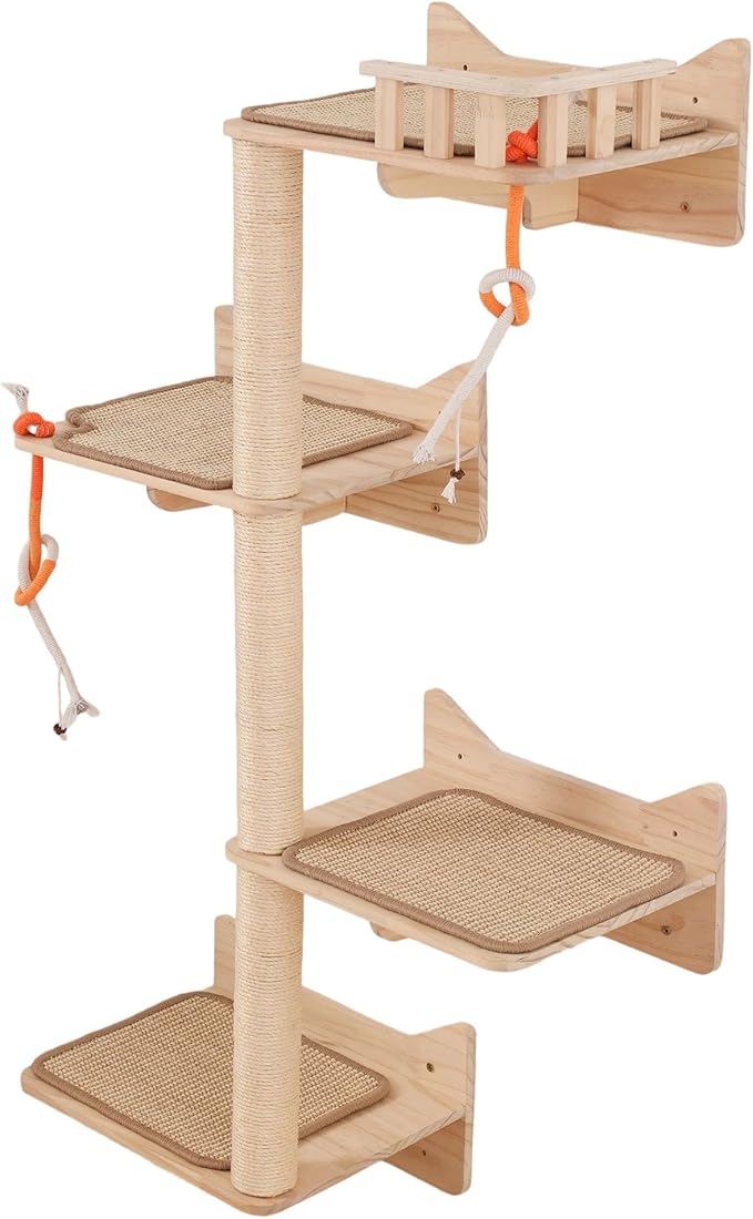 Wall Mounted Cat Tree by MIUZMORE