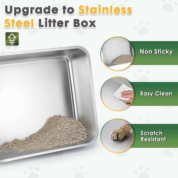 Stainless Steel Litter Box - Image 5