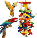 Bird Toys for Parrots, Parakeet Toys Natural Woode Parrot Toy for Large Medium by Unknown