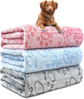 Dog Blankets for Small Medium Dogs Washable, 3 Pack Pet Blanket Washable 30" x by NXDZI