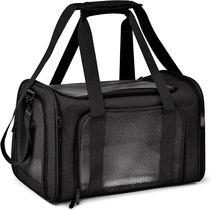 Pet Travel Carrier Bag – Airline Approved Soft-Sided Dog & Cat Carrier - Image 8