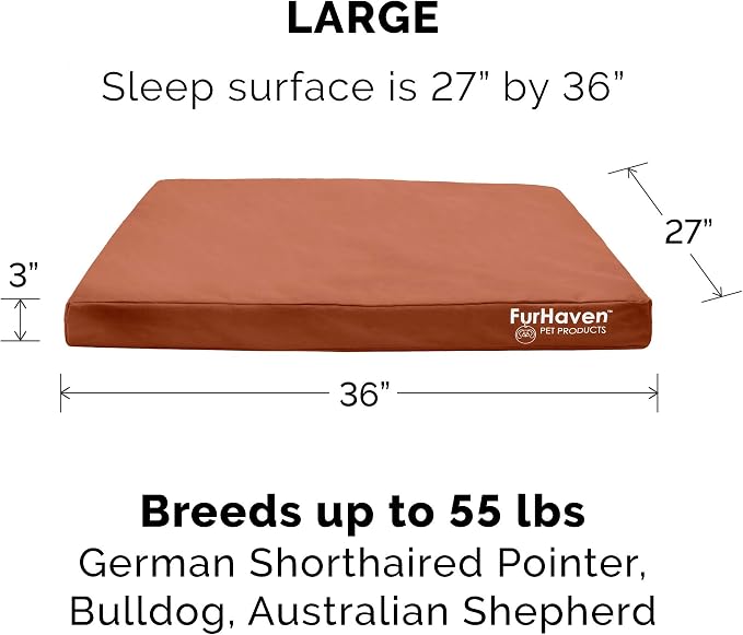 Furhaven Water-Resistant Cooling Gel Dog Bed - Image 2