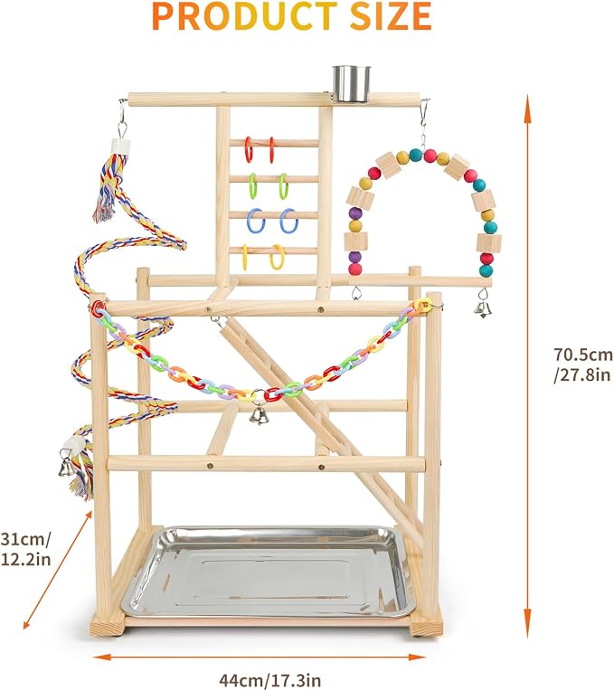 Bird Playground, Parrots Playstand - Image 6