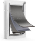 Baboni 3-Flaps Pet Door for Interior and Exterior Doors, Steel Frame and by Baboni
