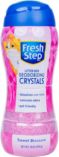 Fresh Step Cat Litter Crystals Deodorizer, Non Toxic Odor Neutralizing Crystals by FreshStep