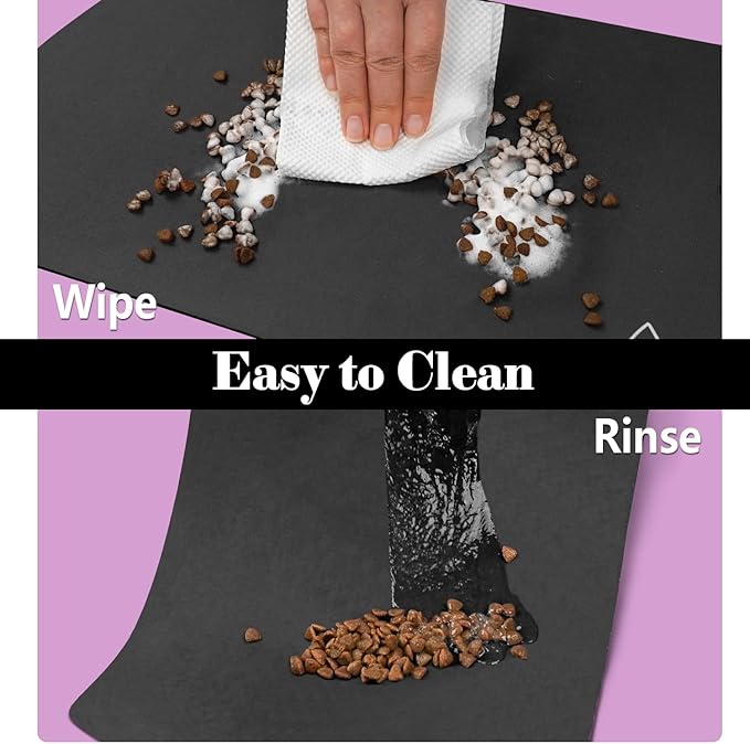 Dog Food Mats for Floors Absorbent, Pet Cat Food Mat - Image 7
