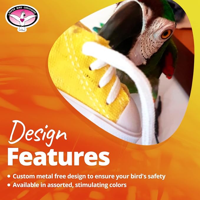 Super Bird Creations SB50009 Sneaker Bird Toy - Image 4