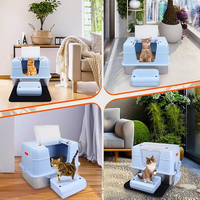 Vivifying Stainless Steel Litter Box - Image 7