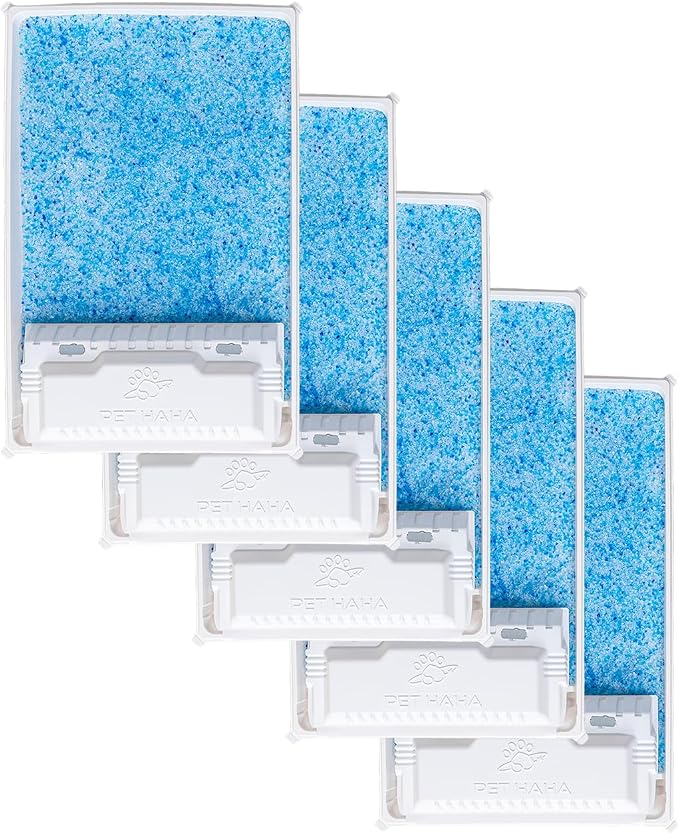 Crystal Cat Litter and Disposable Litter Trays 5 Sets Compatible by PETHAHA