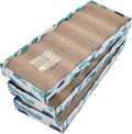 PEEKAB Cat Scratcher Cardboard Reversible Cat Scratch pad Kitty Corrugated by PEEKAB
