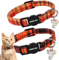 ARING PET 2 Pack Fall Cat Collars-Cute Breakaway Cat Collar by ARINGPET