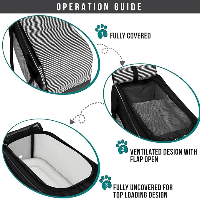 PetAmi Dog Purse Carrier for Small Dogs, Airline Approved Soft Sided Pet Carrier - Image 3