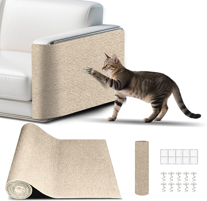 Cat Scratch Mat, Cat Scratch Couch Cats Scratch Furniture Protector by Unknown