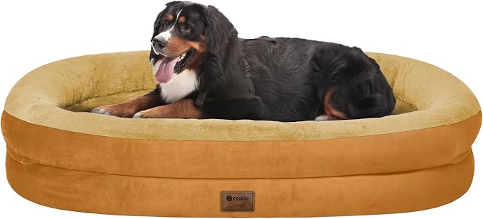 Orthopedic Washable Large Dog Bed: Cooling Dog Bed by Wozoke