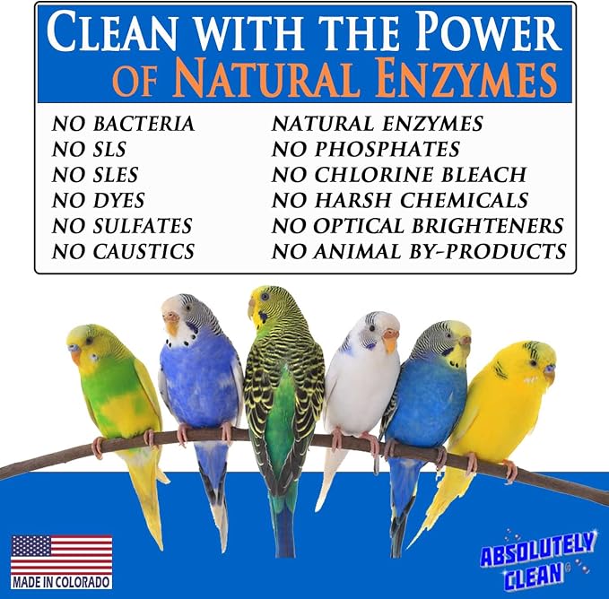 Absolutely Clean Amazing Bird Cage Cleaner and Deodorizer - Image 5