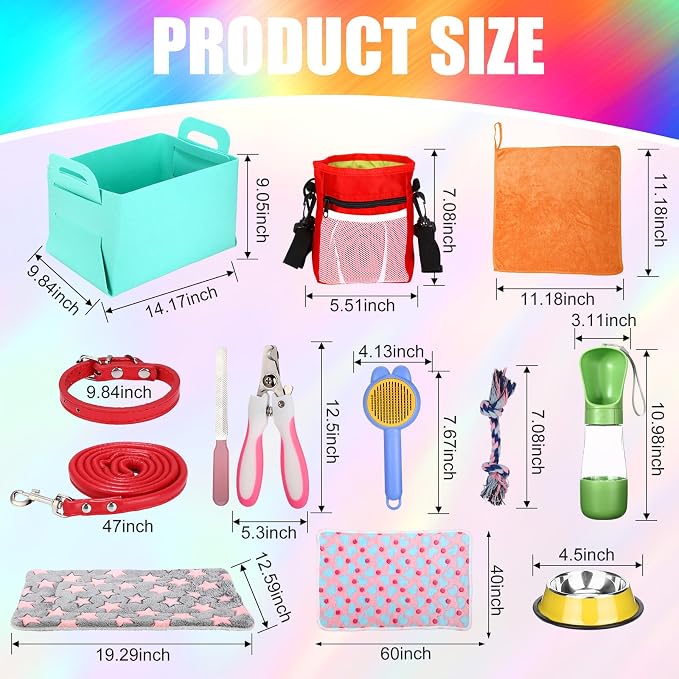 Abbylike 50 Pcs Puppy Supplies Starter Kit - Image 4