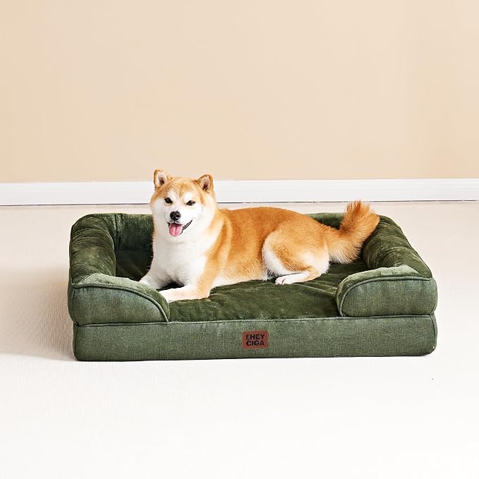 EHEYCIGA Orthopedic Dog Bed for Medium Dogs, Waterproof Memory Foam Medium Dog - Image 8