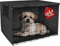 Explore Land Dog Crate Cover Heavy Duty Polyester Pet Kennel Sunshade Universal by ExploreLand