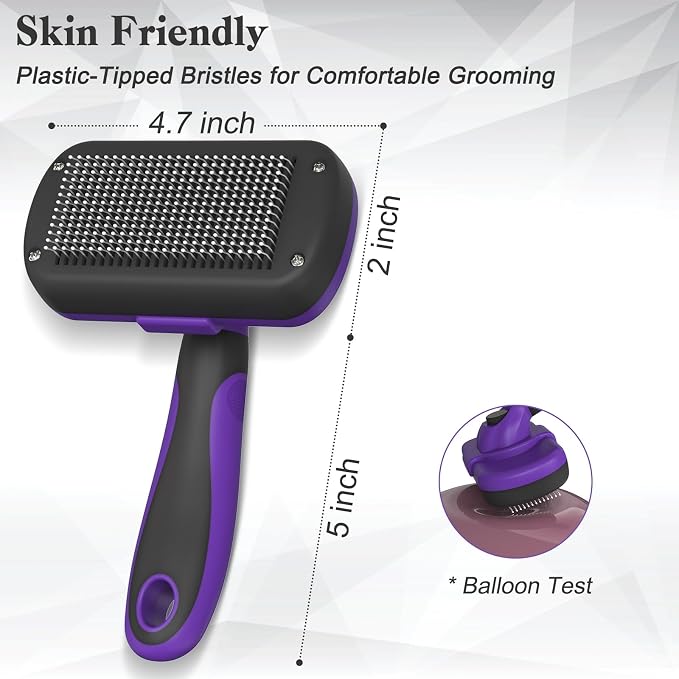 Self Cleaning Cat & Dog Grooming Brush - Image 4