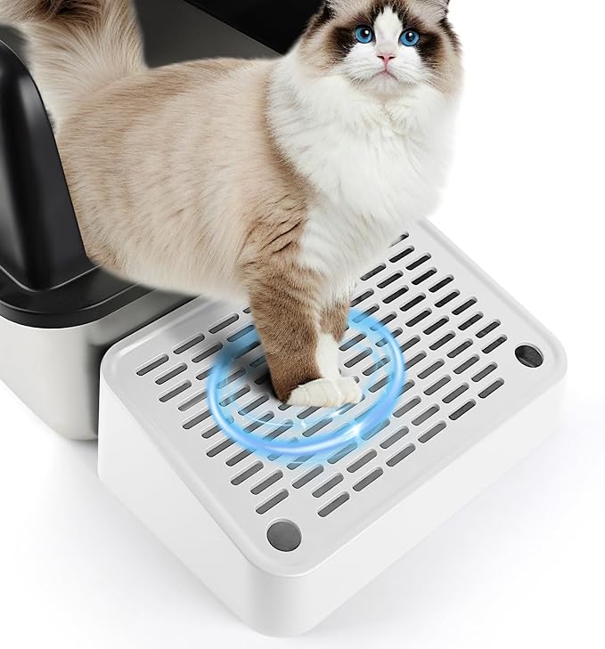Cat Litter Box Ramp, Litter Box Step Mat by Bartuke