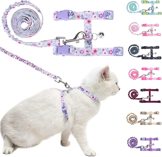BEAUTYZOO Cat Harness and Leash Set Escape Proof by BEAUTYZOO