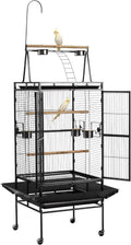 VEVOR Bird Cage, 32.7 x 31.1 x 82.7 Inch, Open Flat Top - GlobalHabitat Supply