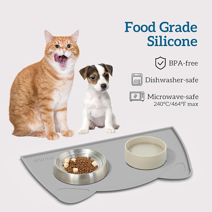 OHMO - Cat Food Mat, Silicone Pet Feeding Mat - Image 4