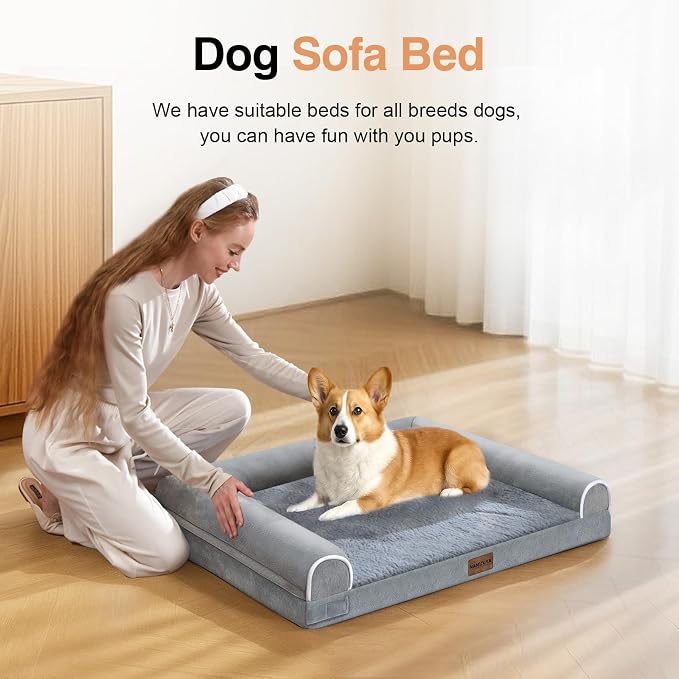 Small Dog Bed Orthopedic Washable: Beds Bolster Small Sized Dogs Bed Egg Crate - Image 3