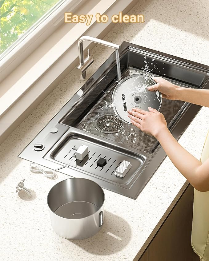 Cat Water Fountain Stainless Steel - 74oz/2.2L Pet Gift Dog Water Dispenser - Image 7